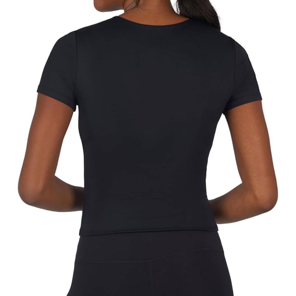 90 Degree By Reflex Womens 2 Pack Contour Meet and Greet Crew Neck Tee NWT M - Picture 5 of 5